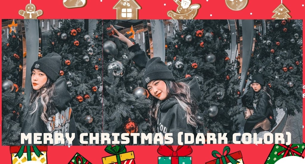 Merry Christmas (Dark Color) Presets Lightroom Mobile Free